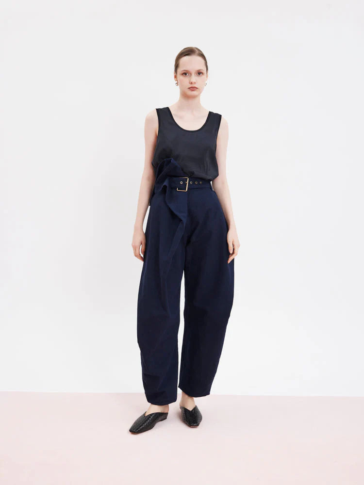 PAZZION, Adamo Woven Square Toe Mules, Black