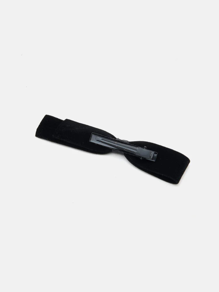 PAZZION, Barbara Bow Hair Clip, Black