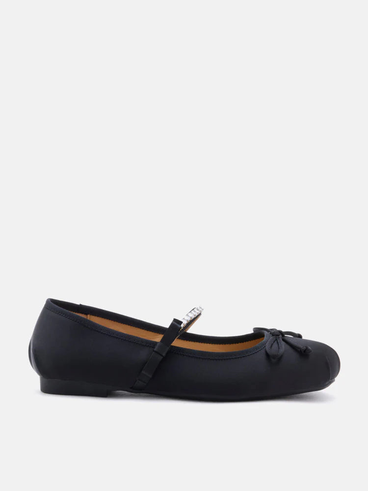 PAZZION, C125-2A MARYJANE-FLATS, Black