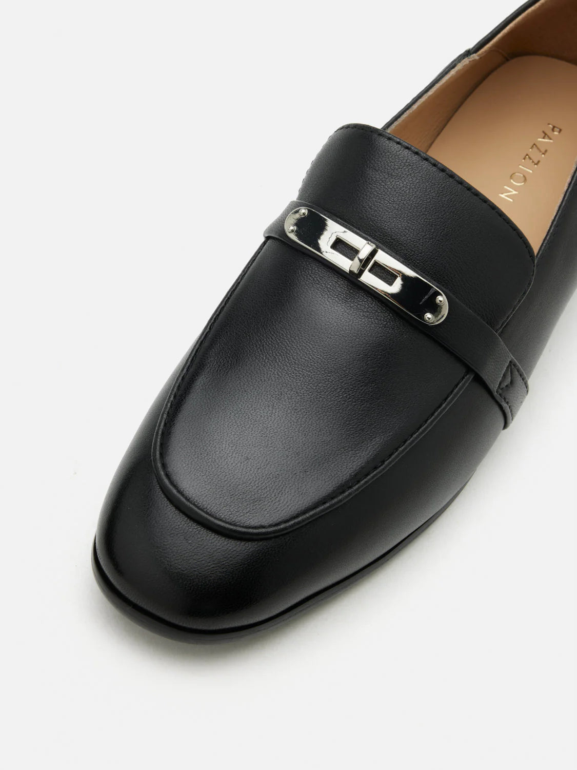PAZZION, Felicity Classic Loafers, Black