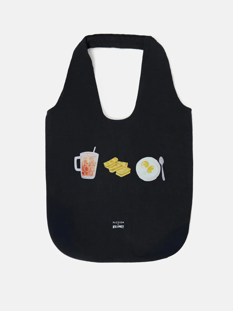 PAZZION, Toast Set Everyday Tote, Black