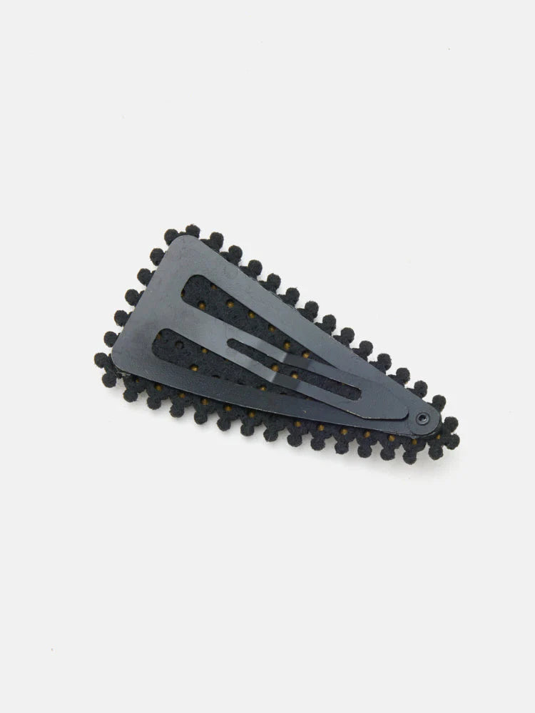 PAZZION, Amara Diamante Hair Clip, Silver