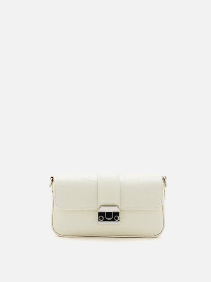 PAZZION, Amarilla Shoulder Bag, Beige