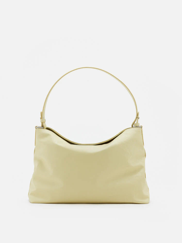 PAZZION, Amia Slouchy Shoulder Bag, Yellow