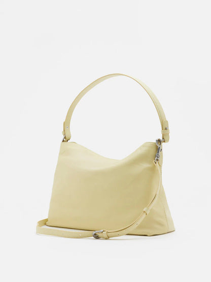 PAZZION, Amia Slouchy Shoulder Bag, Yellow