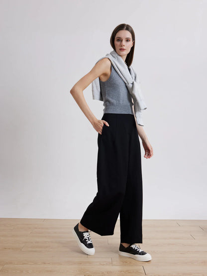 PAZZION, Binx Two-Way Leather Sneakers, Black