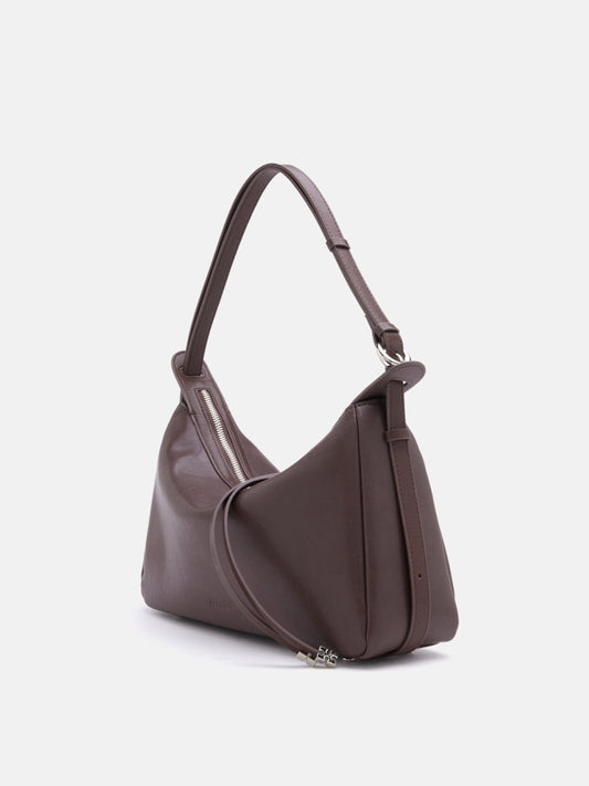 PAZZION,CharlotteLeatherBag,Brown