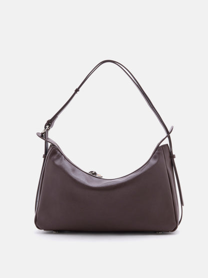 PAZZION,CharlotteLeatherBag,Brown