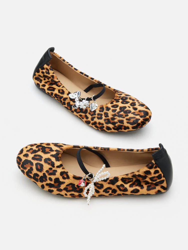 PAZZION, Cheryl Charm Mary Janes, Almond