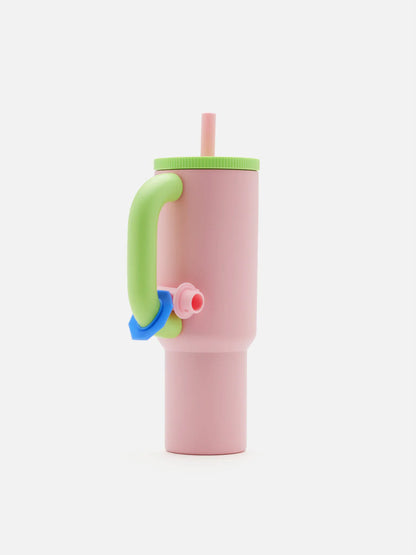 PAZZION, Cornelia Stainless Steel Thermal Cup, Pink