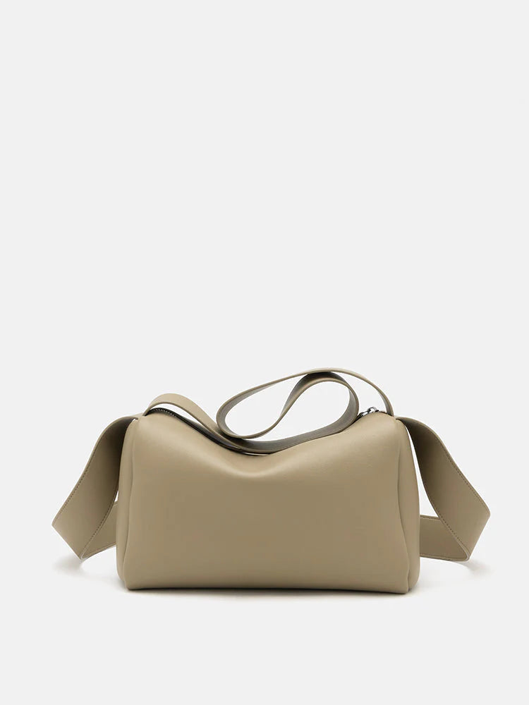 PAZZION, Cressida Boxy Duffel Bag, Khaki