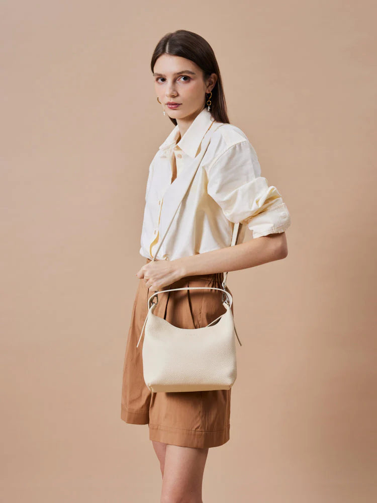 PAZZION, Elina Slouchy Bag, Beige