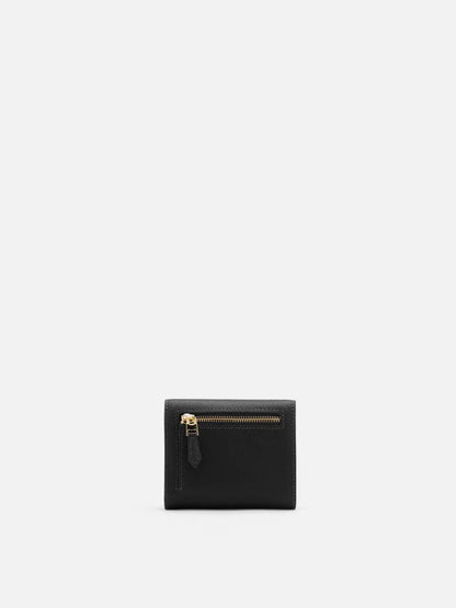 PAZZION, Elle Compact Wallet, Black
