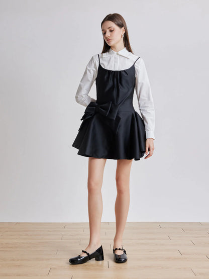 PAZZION, Ellettra Braided Strap MaryJane Heels, Black