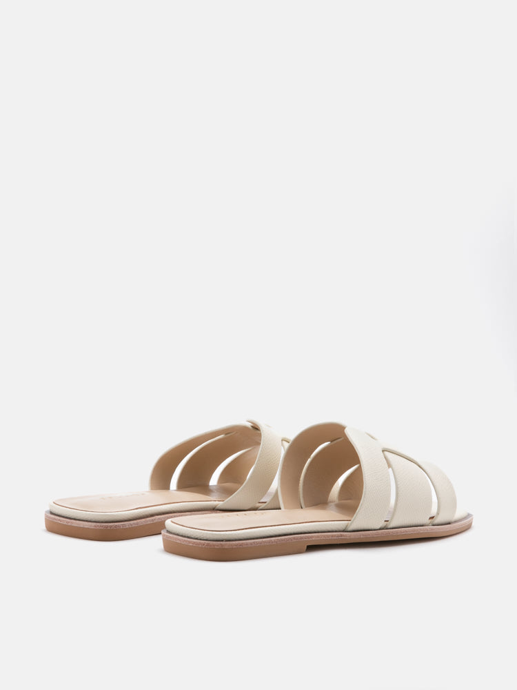 PAZZION, Elmira M.Ori Cage Slides, Beige