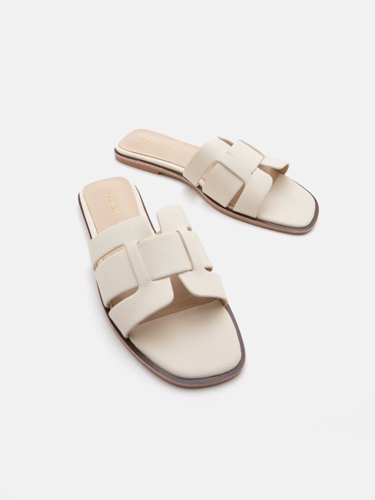 PAZZION, Elmira M.Ori Cage Slides, Beige