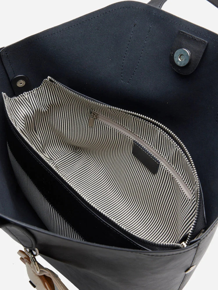PAZZION, Emmanuelle Shoulder Bag, Black