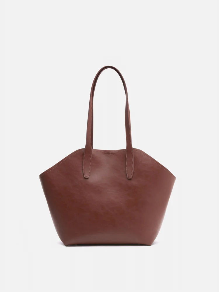 PAZZION, Emmanuelle Shoulder Bag, Brown
