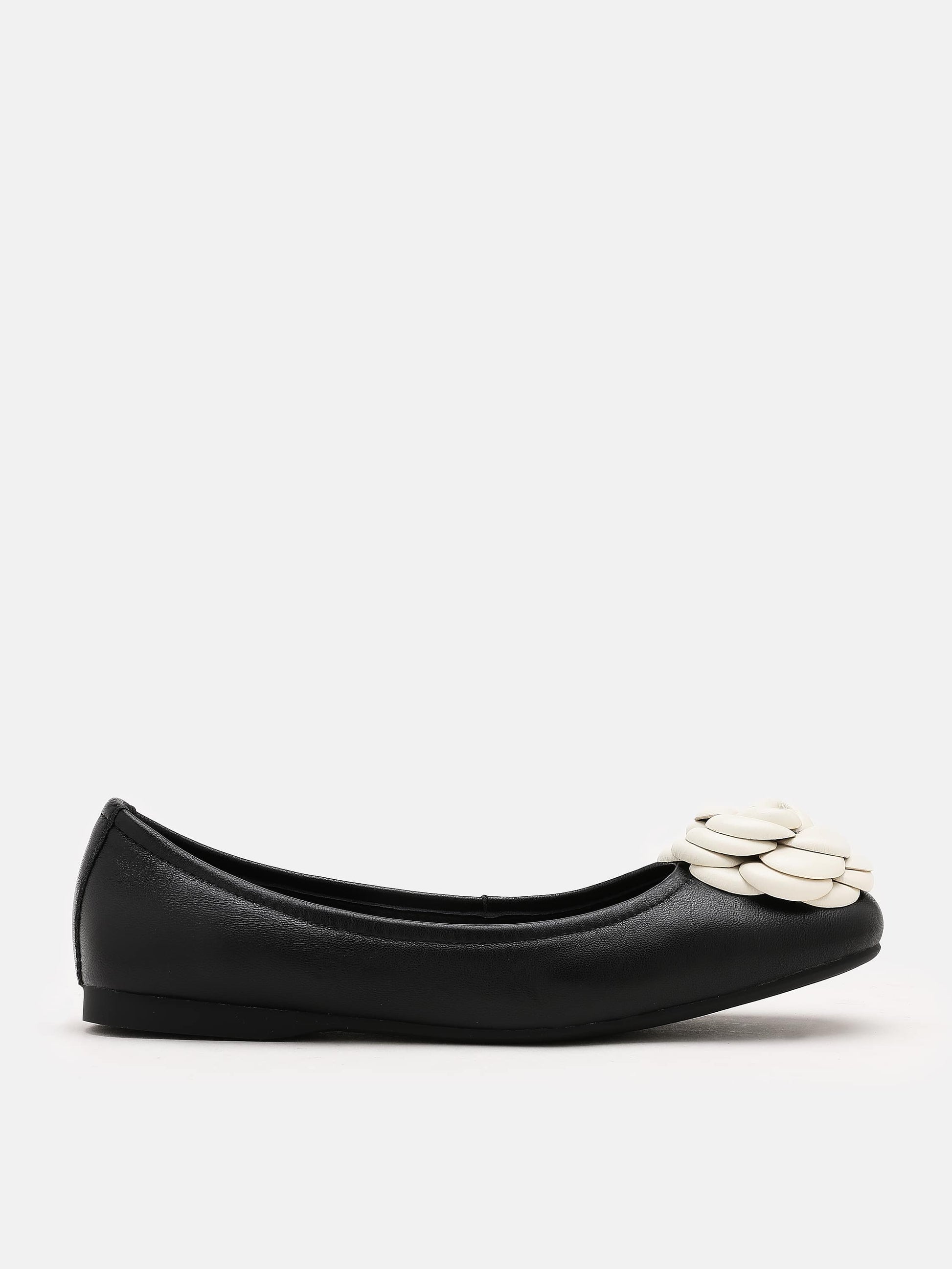 PAZZION, Floret Ballerinas, Black