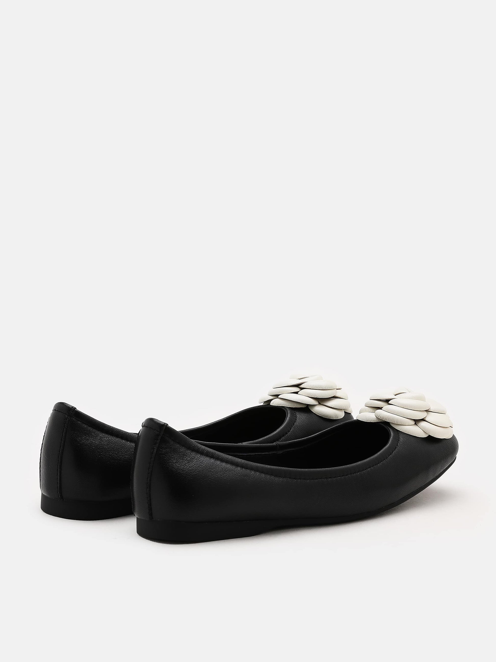 PAZZION, Floret Ballerinas, Black