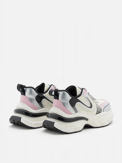 PAZZION, Kallie Chunky Athletic Sneakers, Pink