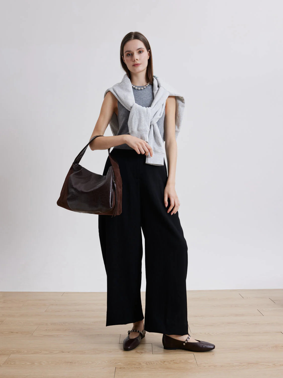 PAZZION, Lumi Coin-Studded Mary Janes, Brown