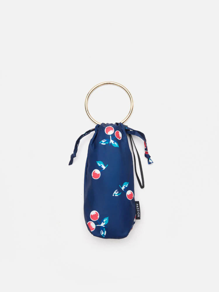 PAZZION, Makayla Foldable Umbrella, Dark Blue