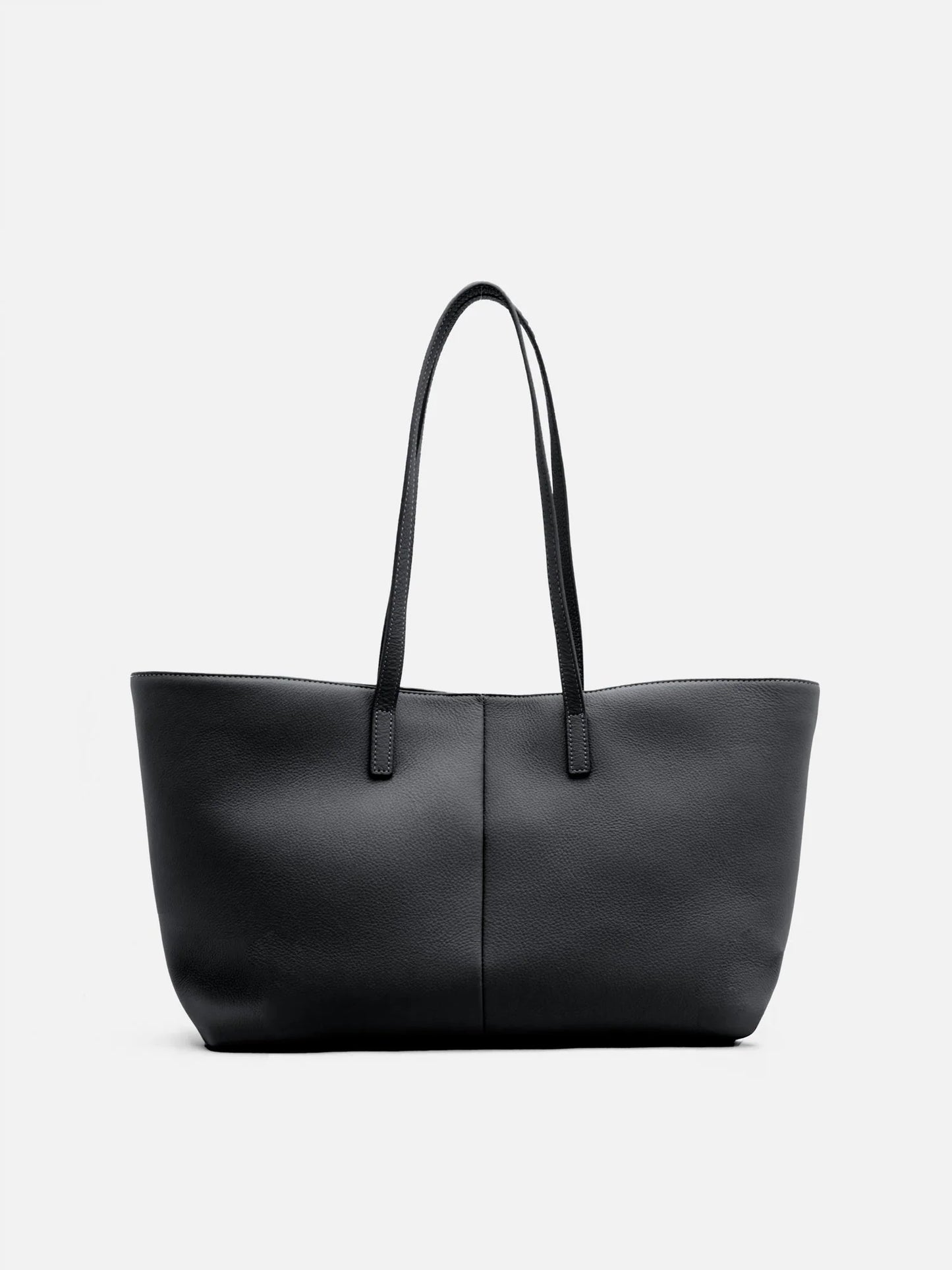 PAZZION, Marivyn Leather Tote, Black