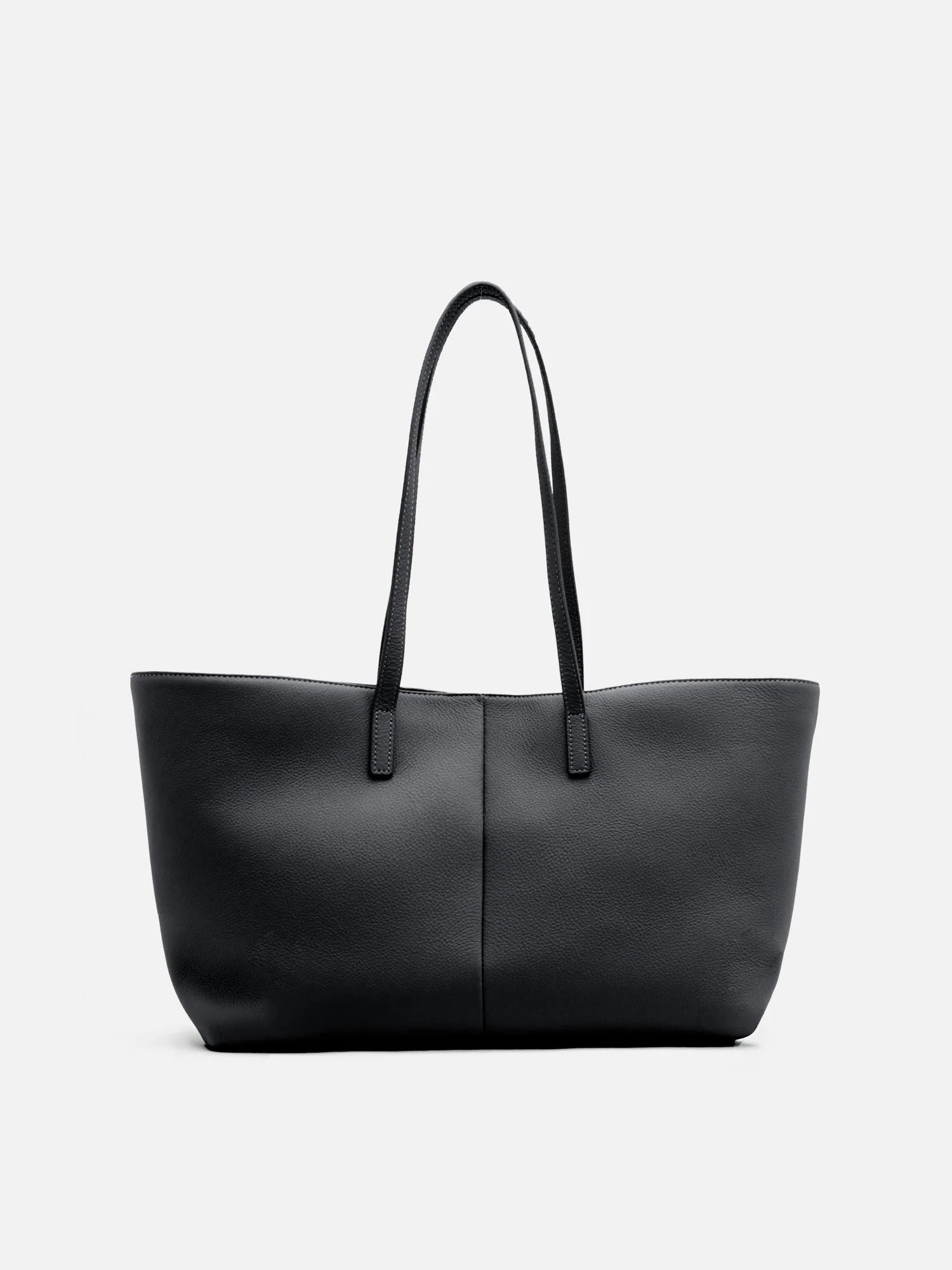 PAZZION, Marivyn Leather Tote, Black