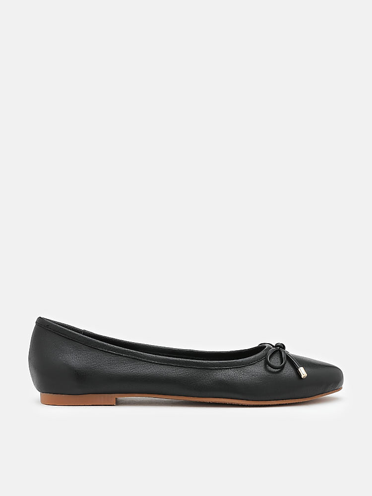 PAZZION, Milla Casual Flats, Black