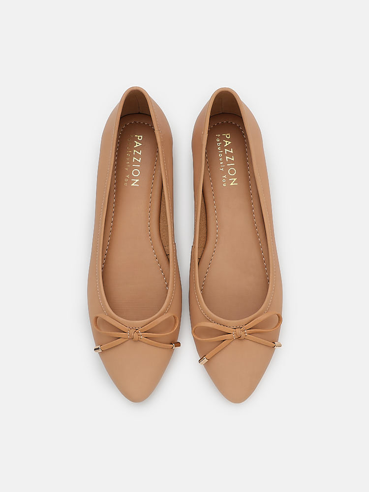 PAZZION, Milla Casual Flats, Camel