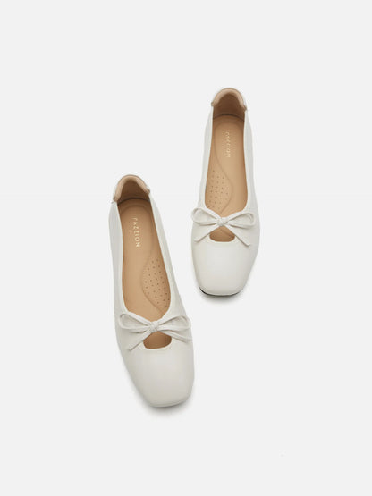 Nina 蝴蝶結芭蕾舞鞋