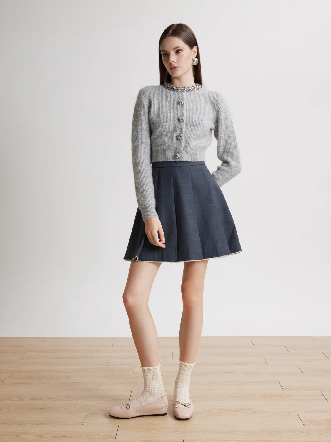 Nina 蝴蝶結芭蕾舞鞋