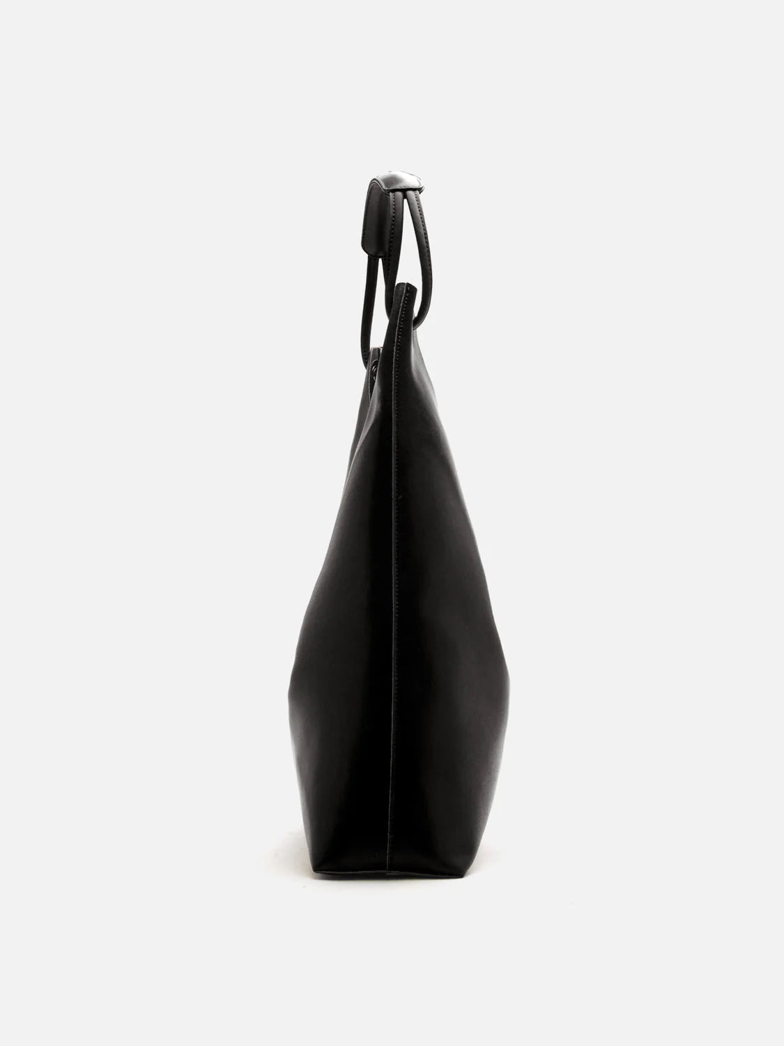 PAZZION, Pennie Centerline Stitch Tote, Black