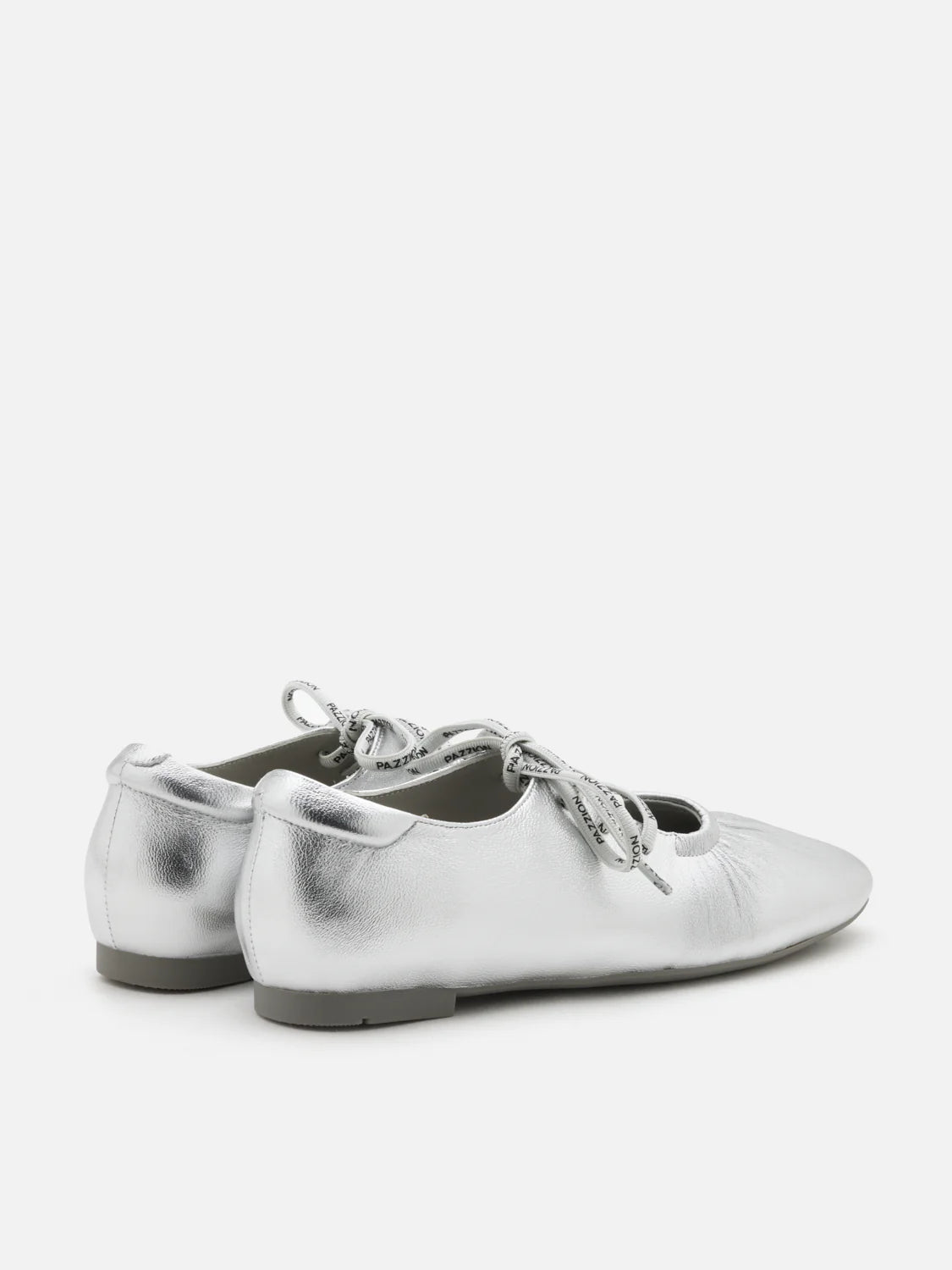 Pernille 金屬色綁帶平底鞋