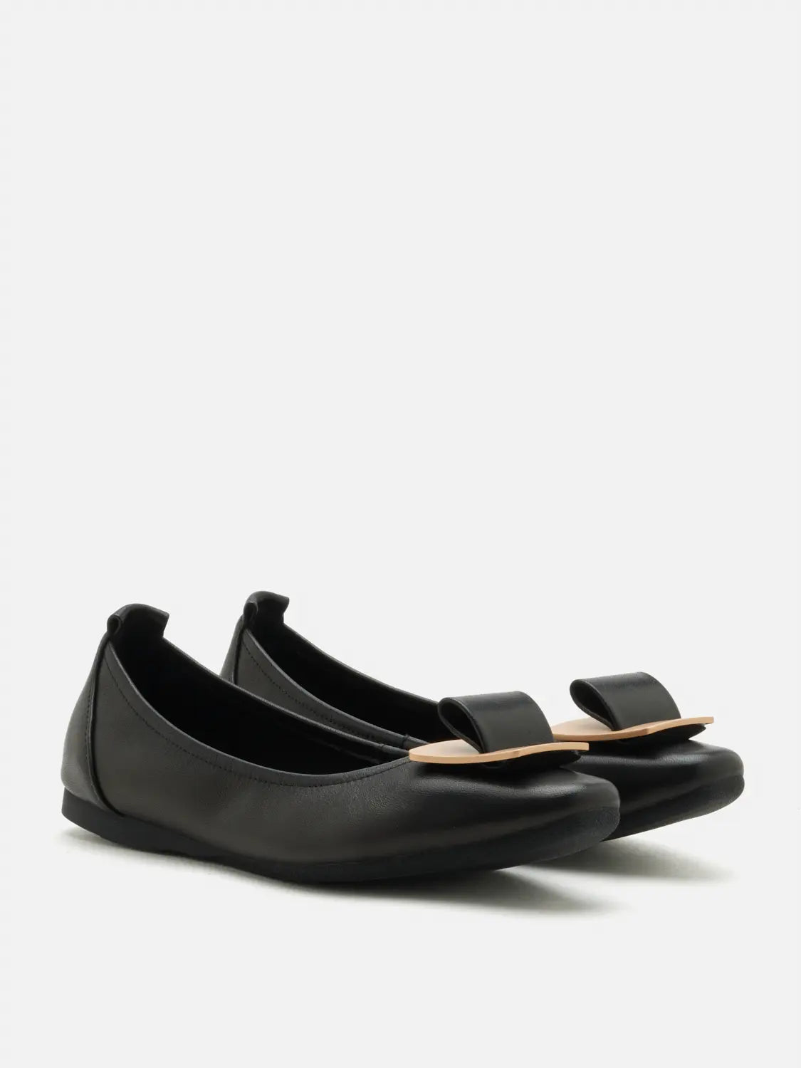 PAZZION, Rahma Ornament Flats, Black