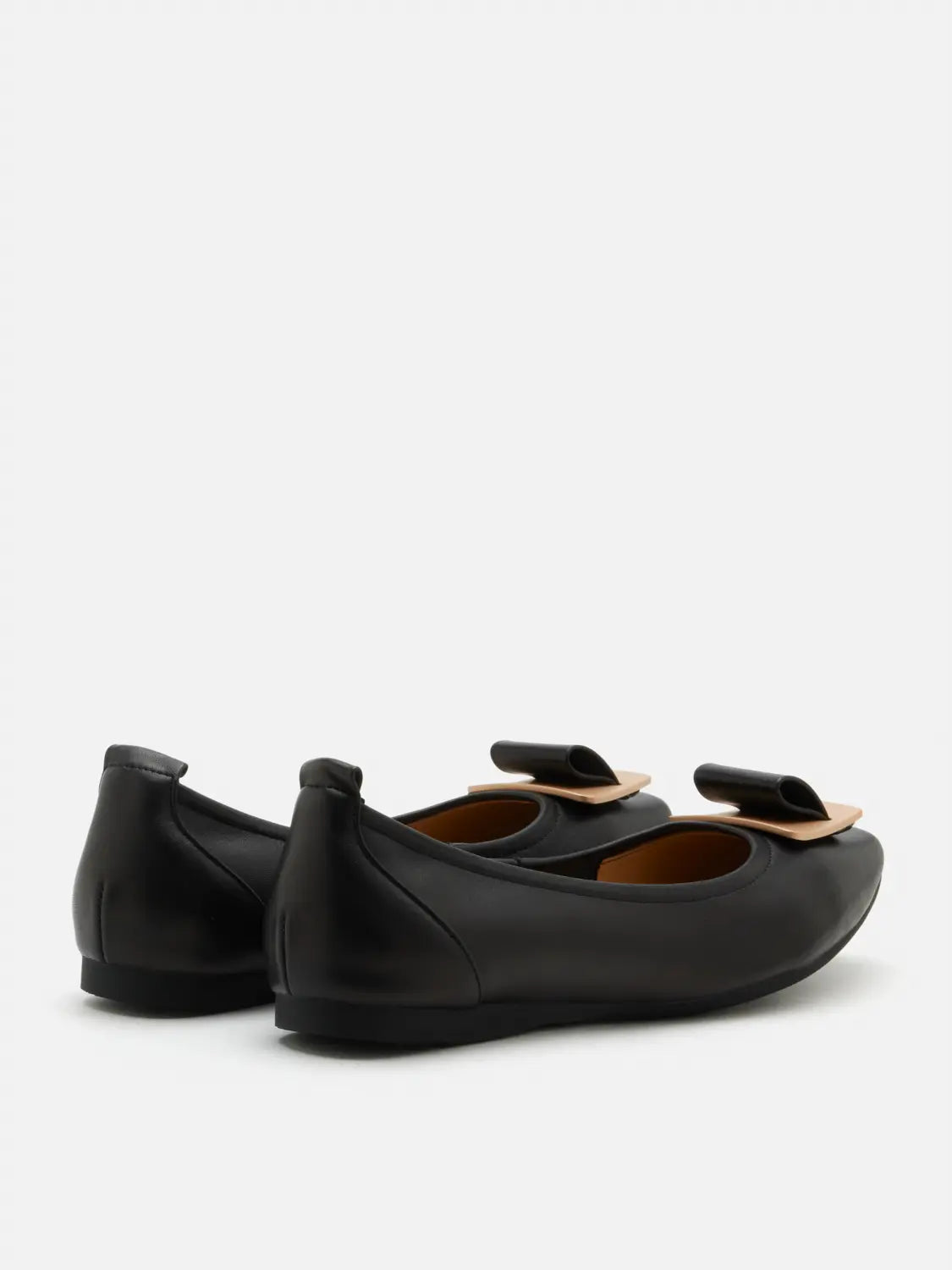 PAZZION, Rahma Ornament Flats, Black