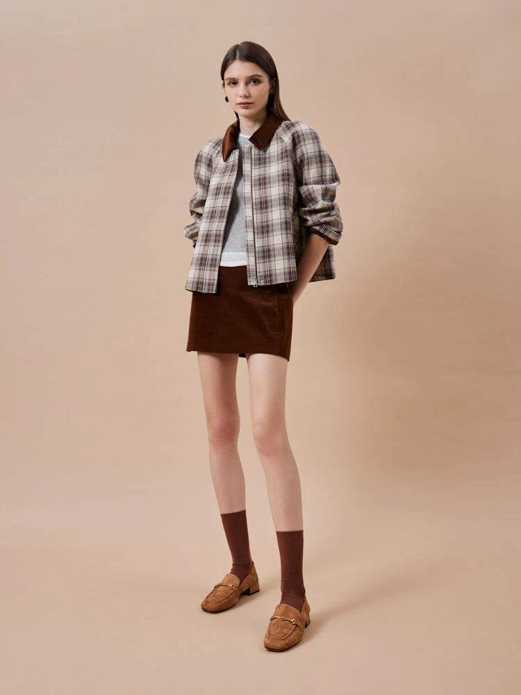 PAZZION, Simone Suede Bit Loafers, Camel