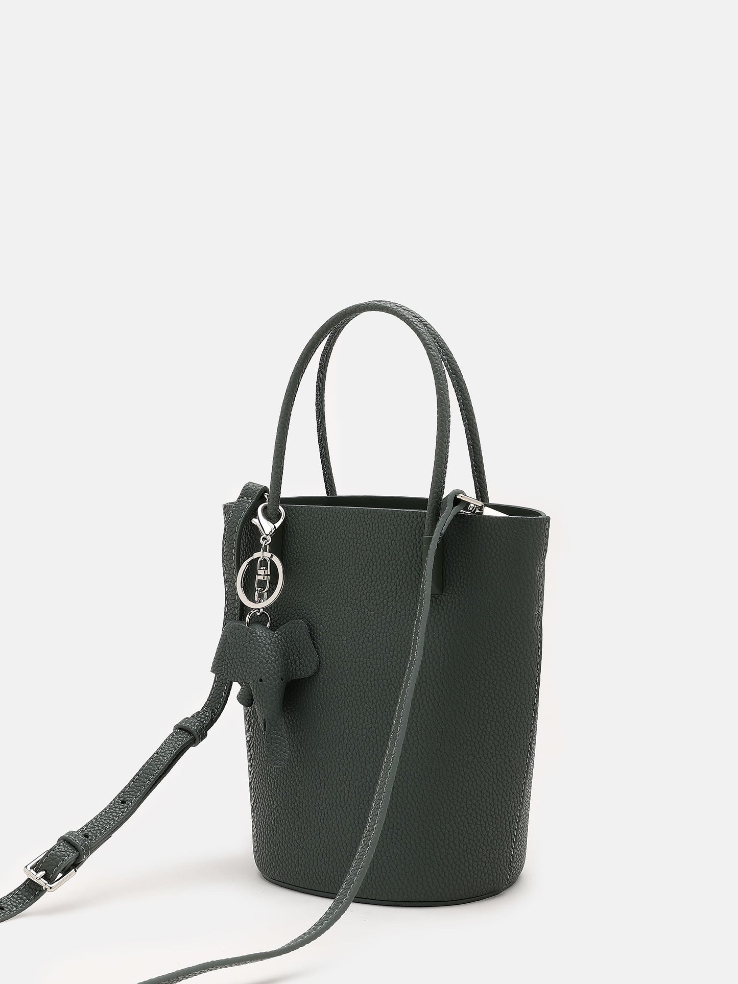 PAZZION, Stormy Garden Bucket Bag, Green