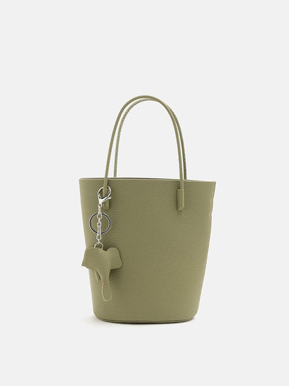 PAZZION, Stormy Garden Bucket Bag, Light Green