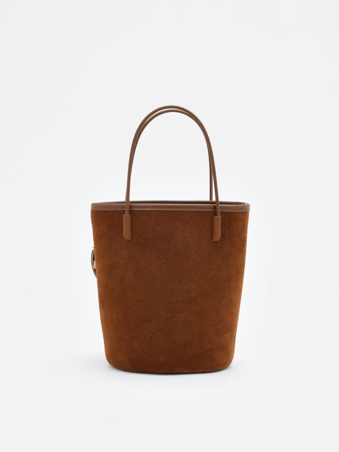 PAZZION, Stormy H Garden Suede Bucket Bag, Brown