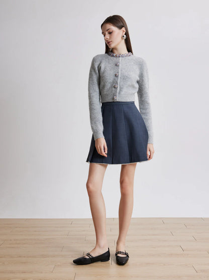 PAZZION, Sydney Studded Double Strap Flats, Black