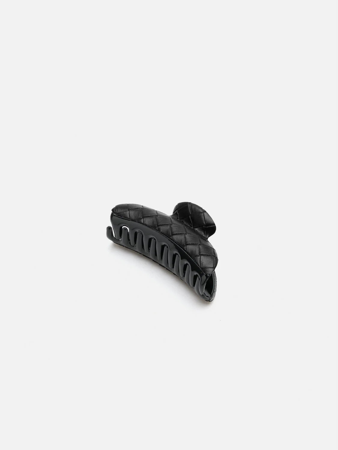 PAZZION, Tiana Woven Claw Clip, Black
