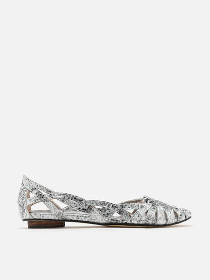 PAZZION, Twyla Weaved Flats, Grey