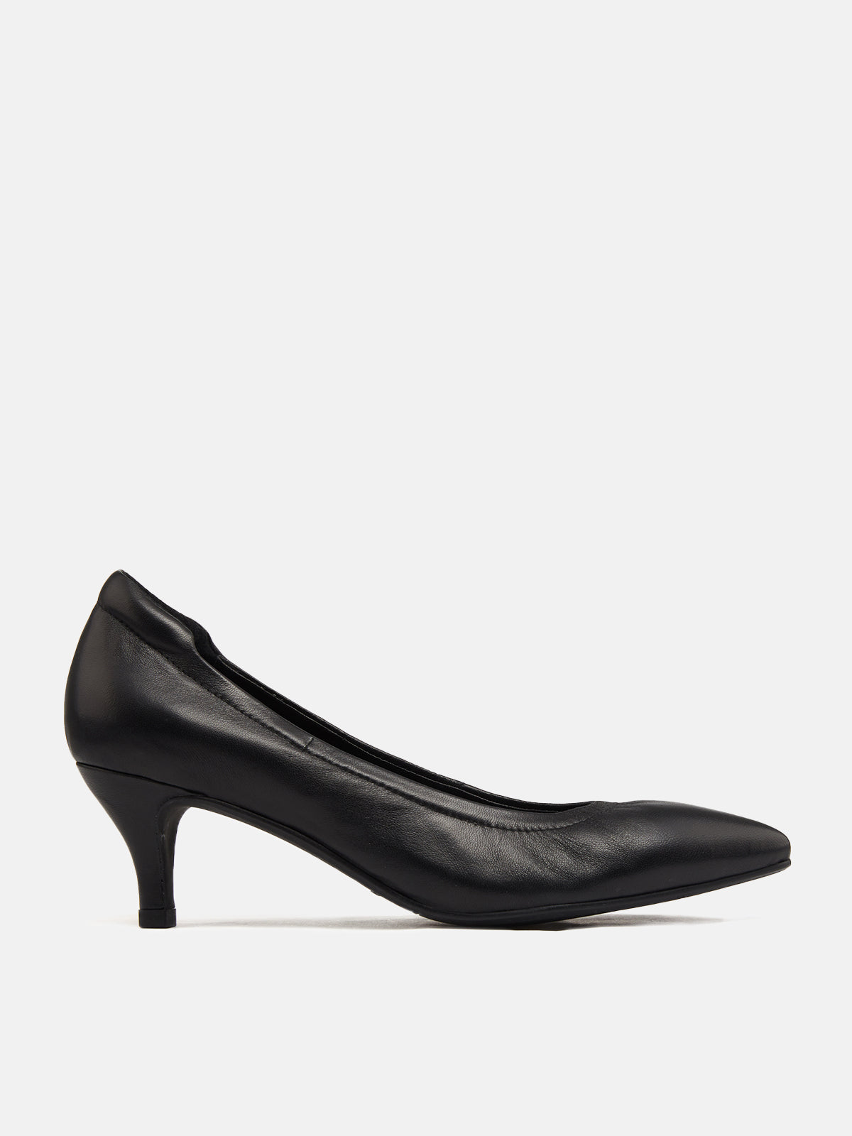 PAZZION, Valentina Classic Low Heels, Black