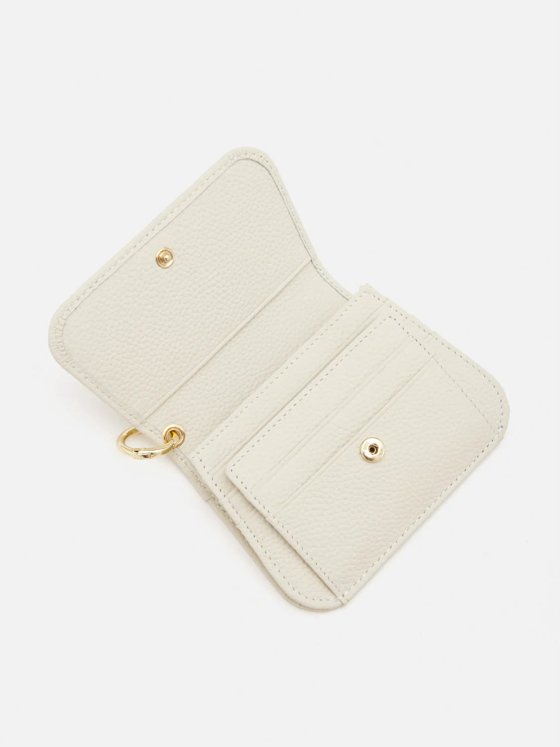 PAZZION, Valeria Compact Wallet, White