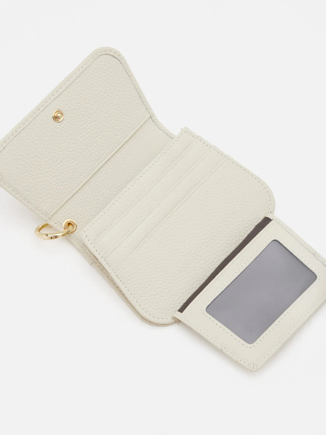 PAZZION, Valeria Compact Wallet, White