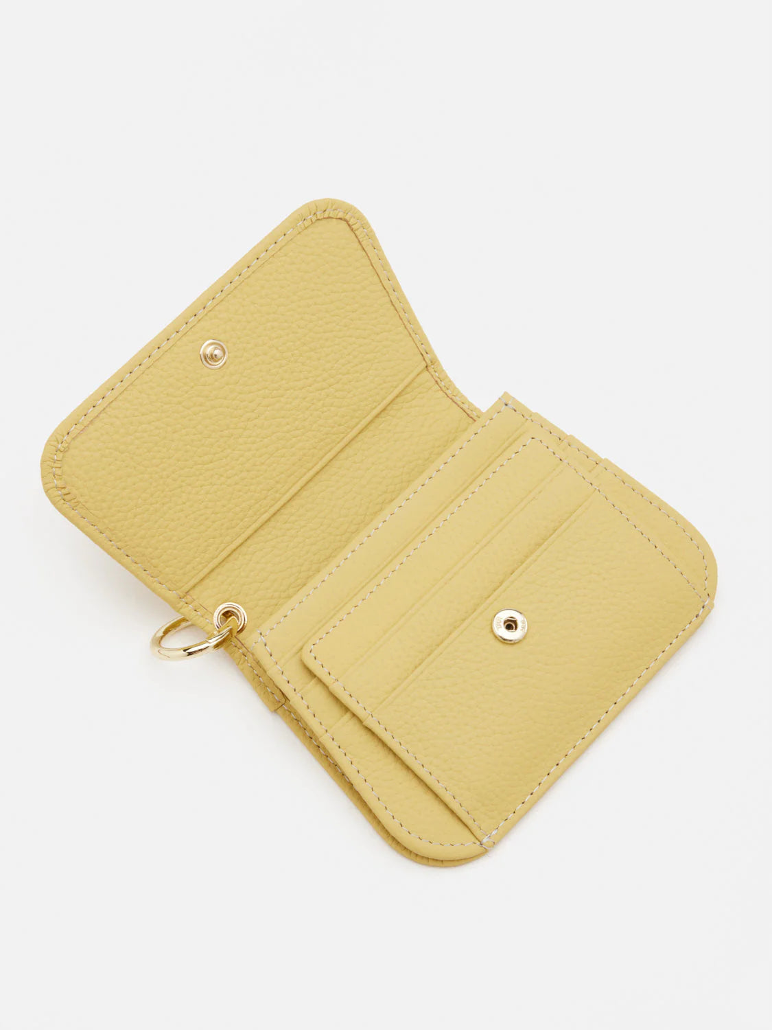 PAZZION, Valeria Compact Wallet, Yellow