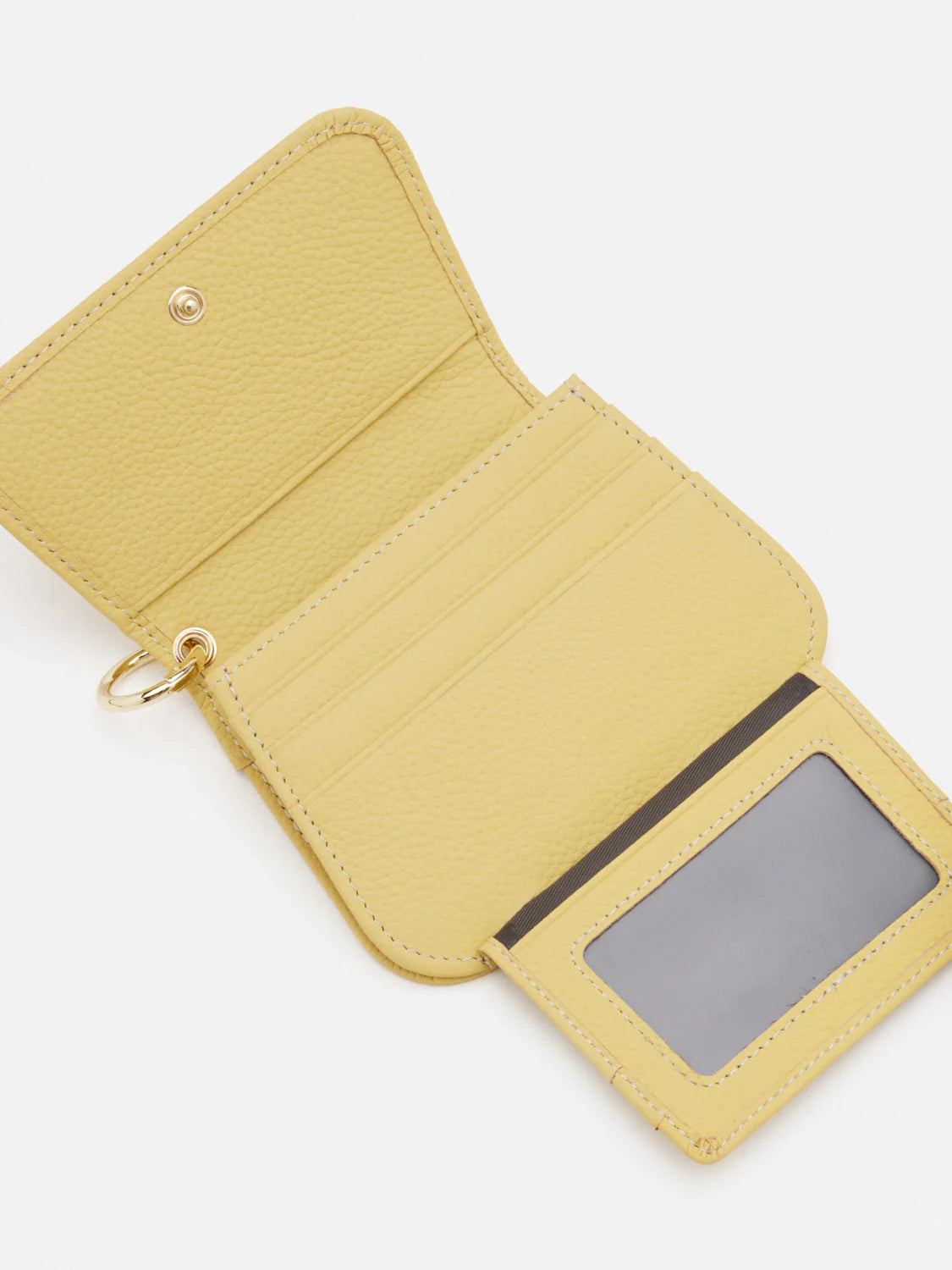 PAZZION, Valeria Compact Wallet, Yellow