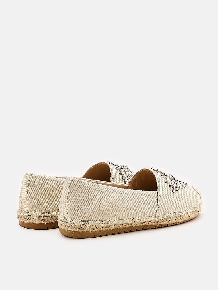 PAZZION, Vega Espadrilles, Beige